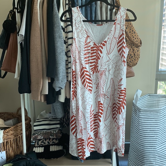 Fighting Eel Dress (Red & White) - Picture 3 of 4